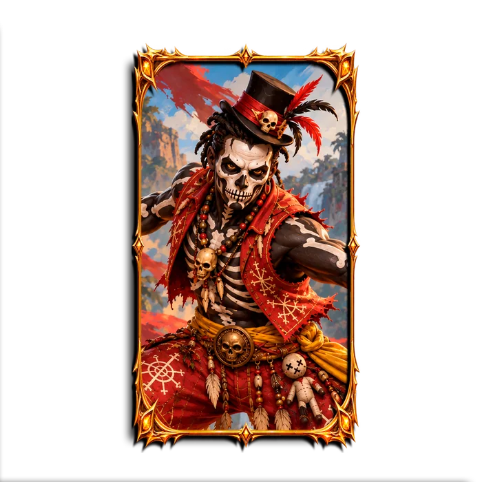 Mordakai, mago de Flying Disk Heroes